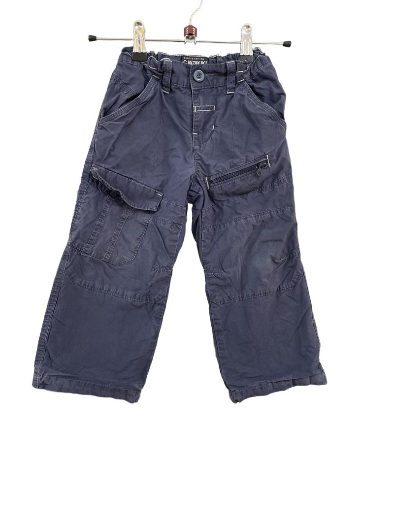 Preloved LC Waikiki - Navy Lined Trousers (2-3y)