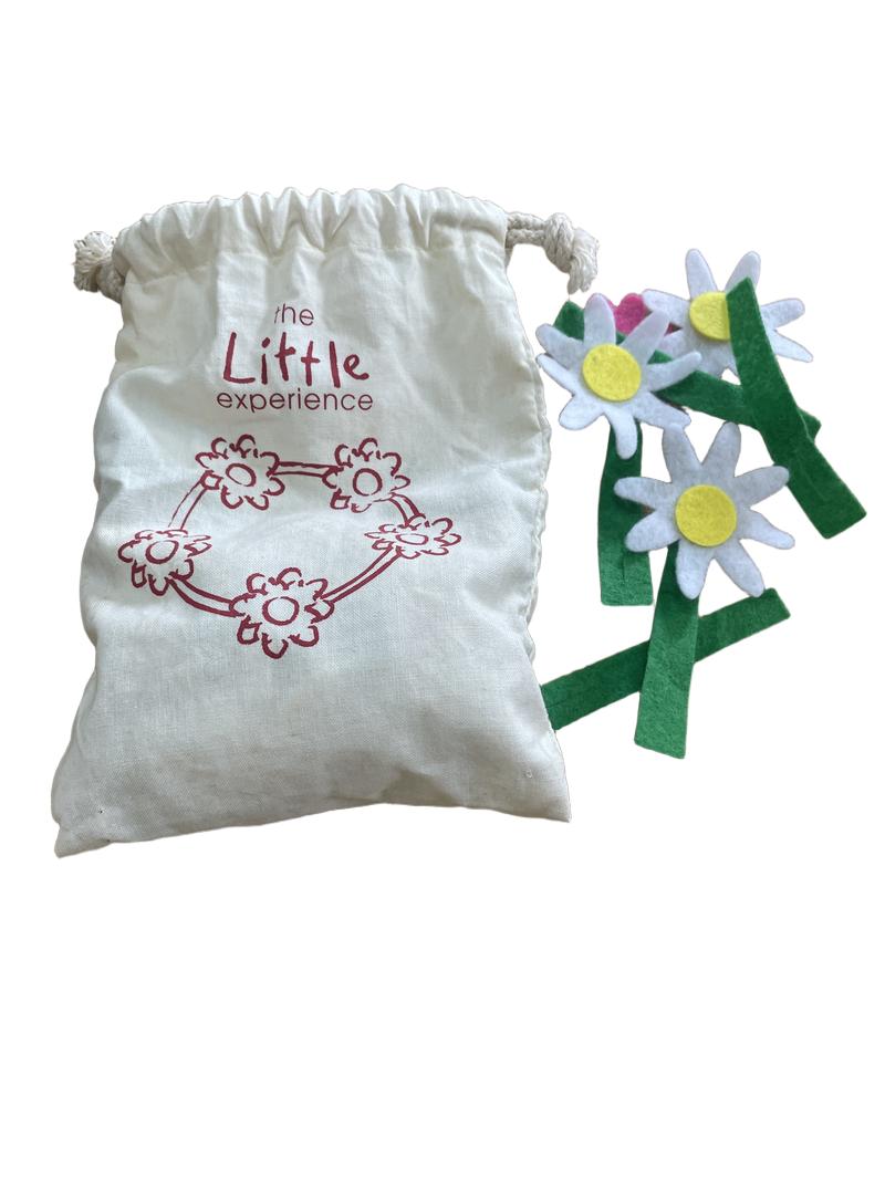 Preloved Toys - Felt Daisy Chain Making. - The Little Experience