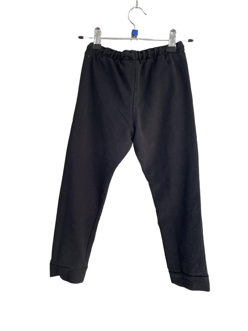 Preloved Lindex - Black Sequin Joggers (6-7y)