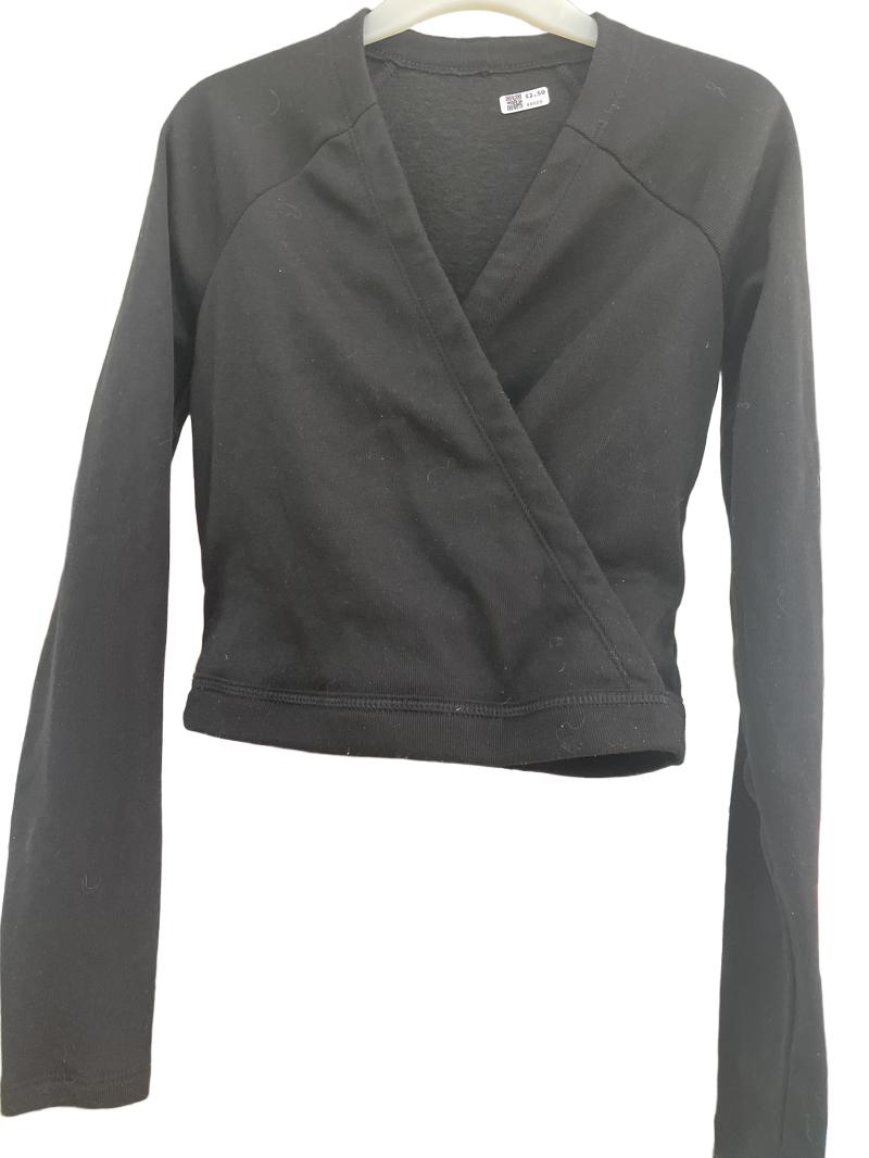 Preloved Decathlon - Black Ballet Cardigan Wrap (12-13y) - Top