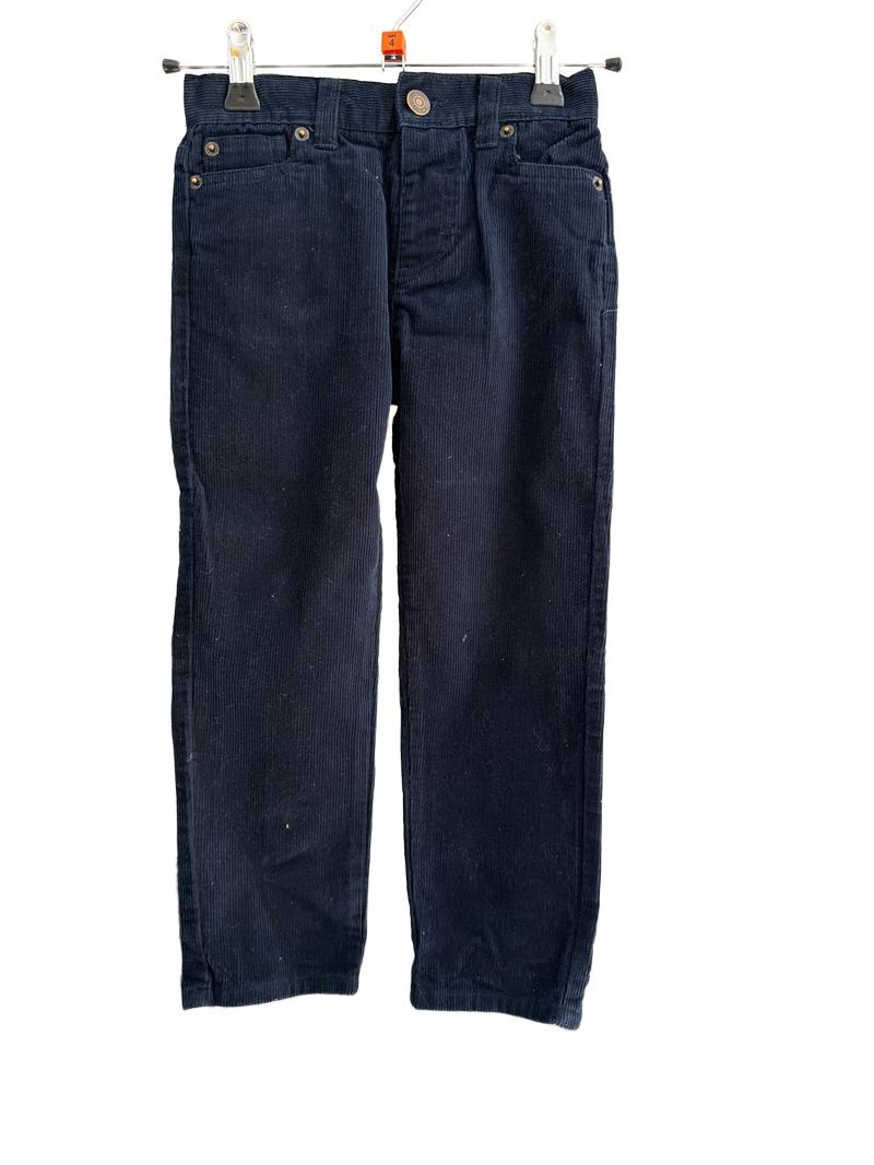 Preloved John Lewis - Navy Corduroy Trousers (4-5y)