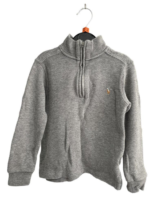 Preloved Polo Ralph Lauren - Gray Half Zip Knit Jumper (4-5y)