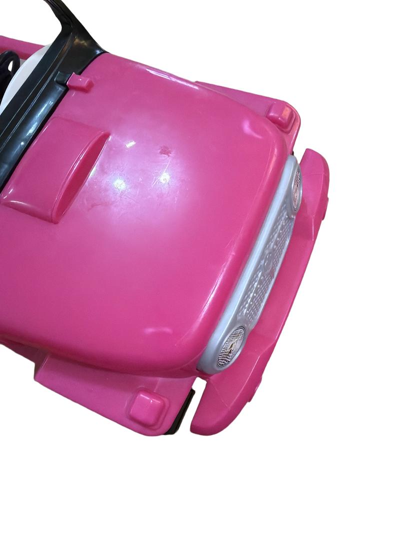 Preloved Toys - Pink Barbie Jeep Car - Mattel