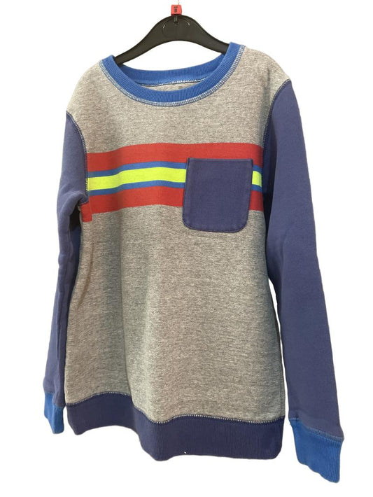 Preloved Mini Boden - Grey Colour Block Sweatshirt (8-9y)