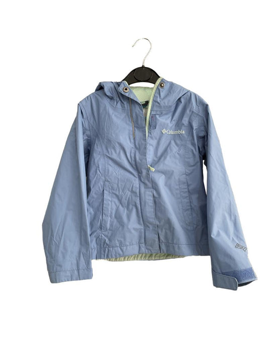 Preloved Columbia - Light Blue Rain Shell Waterproof Jacket, XXS (4-5y, 5-6y)