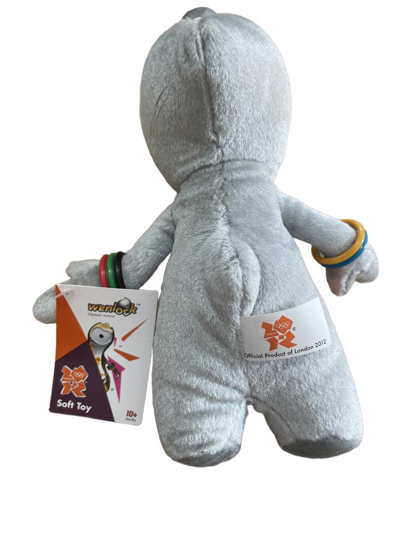 Preloved Toys - Wenlock Soft Toy 2012 London Olympics  - Golden Bear Products