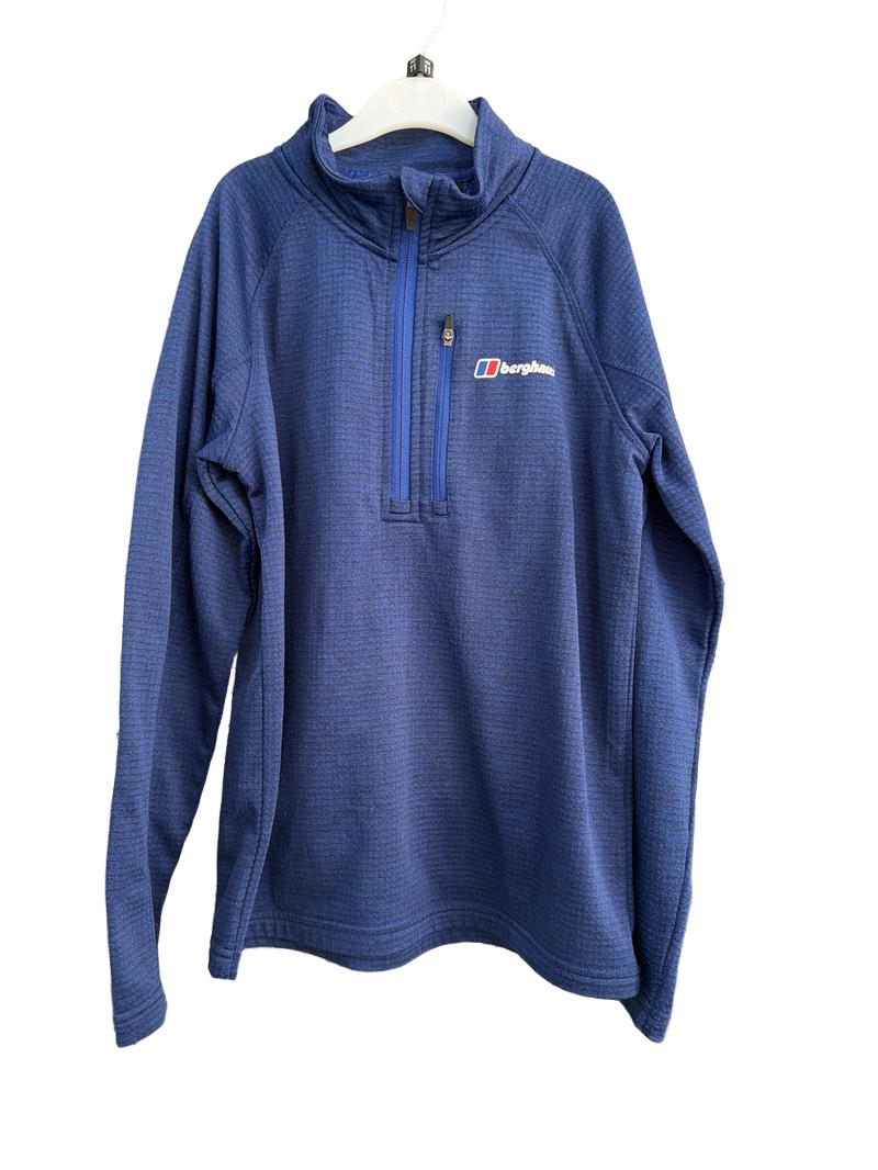 Preloved Berghaus - Navy Blue Tracksuit Zip Jacket (11-12y)