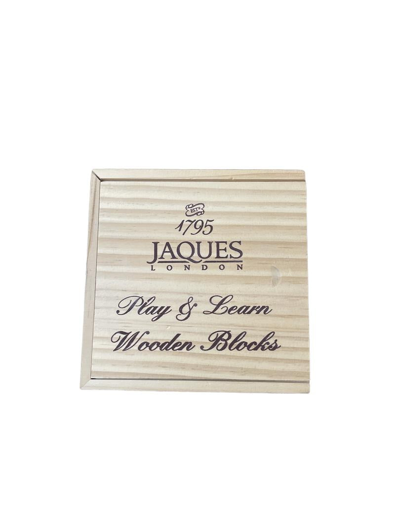 Preloved Toys - Play And Learn Wooden Blocks - Jaques London