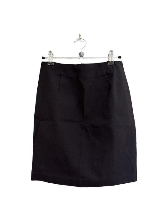 Preloved Marks & Spencer - Black Uniform Pencil Skirt (12-13y)