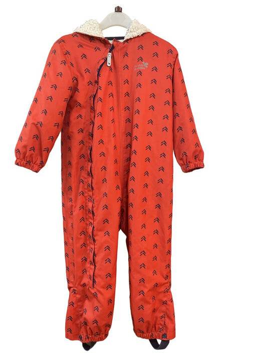 Preloved Muddy Puddles - Red Puddle Suit With Removable Fleece Liner (2-3y)