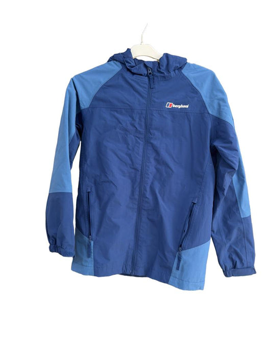 Preloved Berghaus - Blue Waterproof Jacket Shell (11-12y)