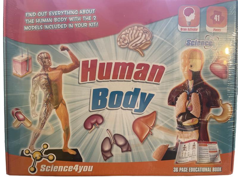 Preloved Toys - Human Body Model With Educational Book - Science4you