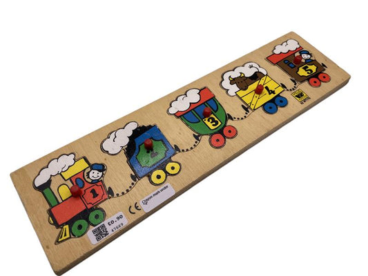 Preloved Wooden Train Puzzle - Willis Toys Ltd - Toys