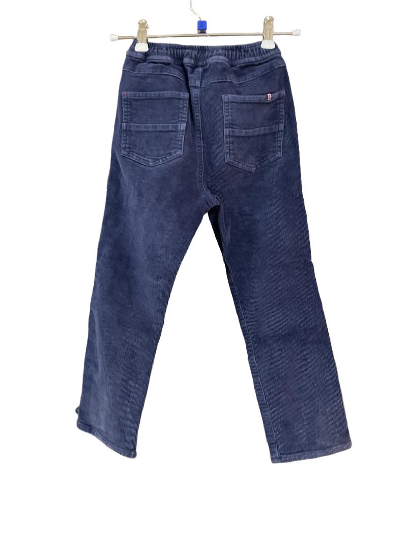 Preloved Boden - Navy Blue Corduroy Trousers (6-7y)