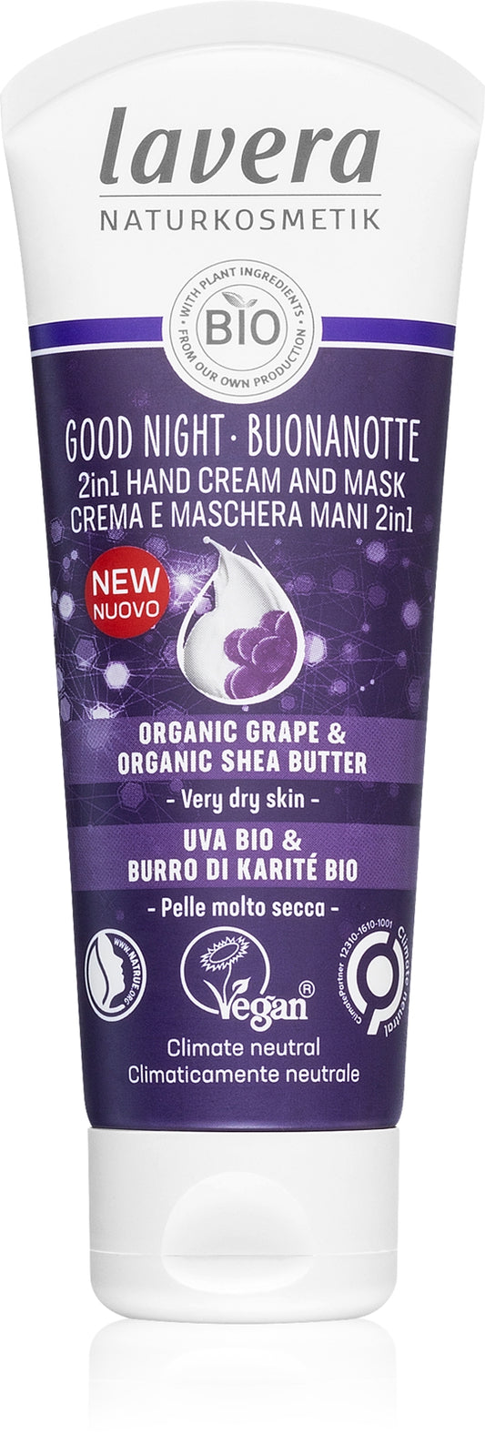 Lavera Good Night 2in1 Hand Cream and Mask