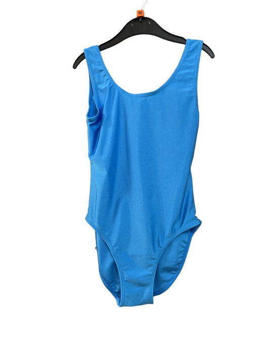 Preloved 1st Position - Sports - Turquoise Sleeveless Ballet Leotard  (10-11y)