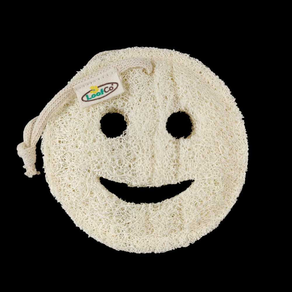 ecoLiving Loofco Bath Time Loofah - Smile