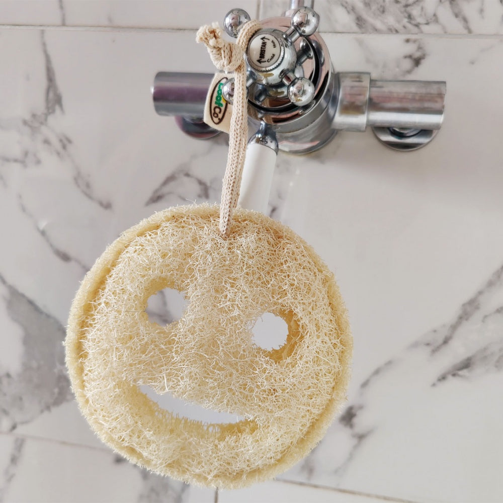 ecoLiving Loofco Bath Time Loofah - Smile