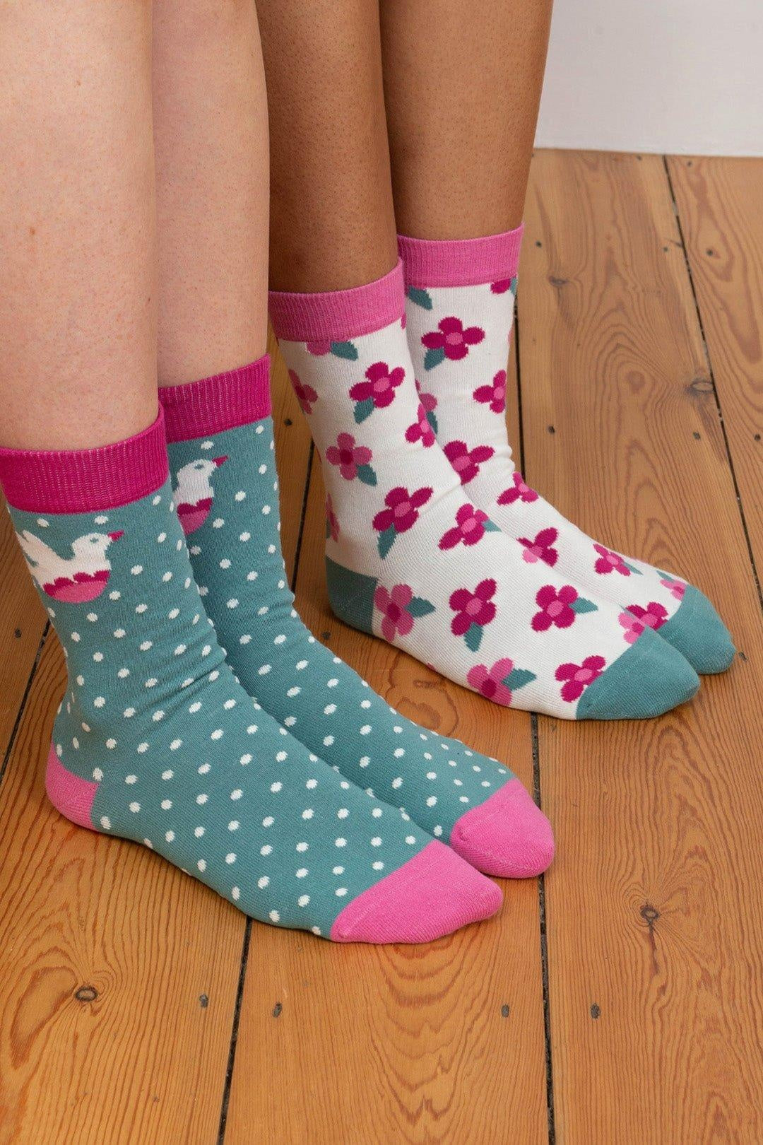 Kite Flowerful Socks - Adult