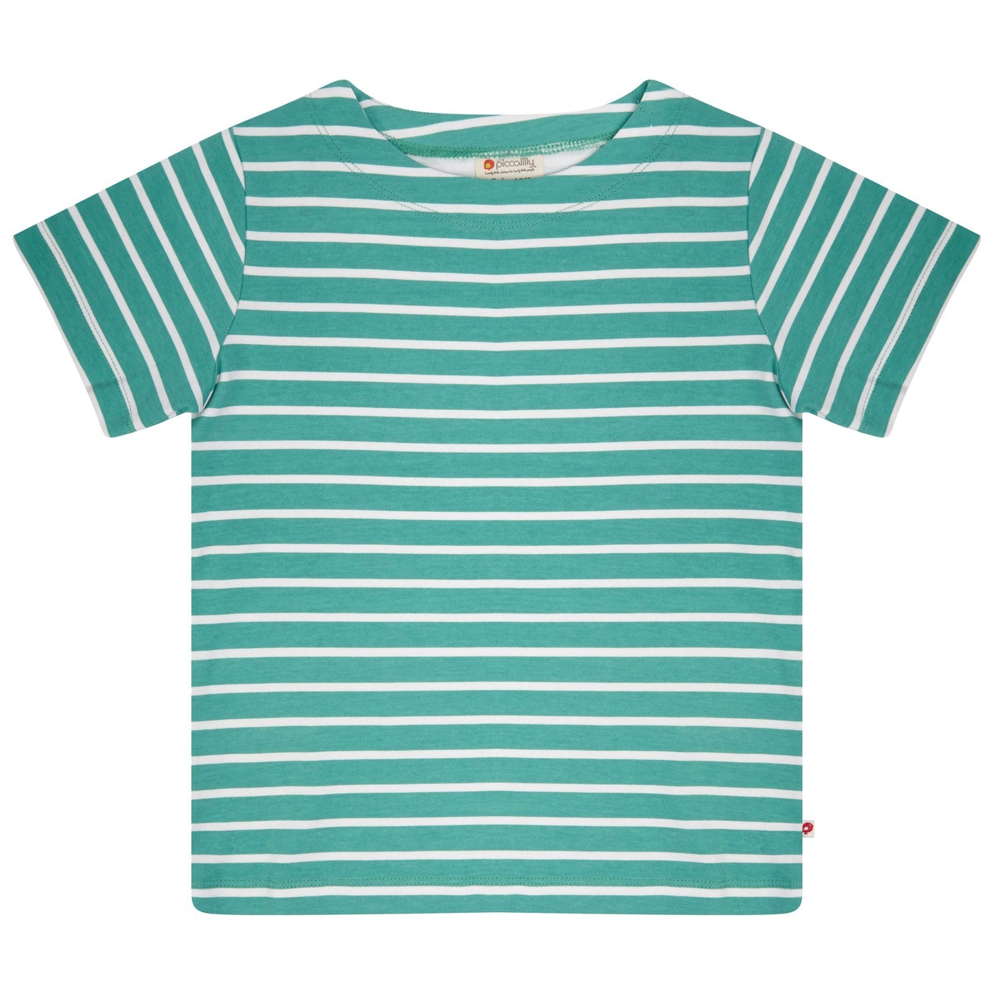 Piccalilly Building Block T-Shirt - Aqua Green