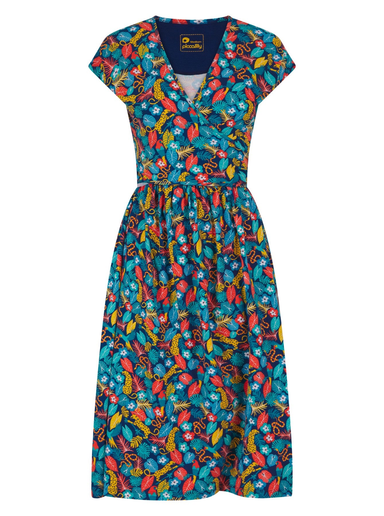 Piccalilly Women's Wrap Dress - Tropic