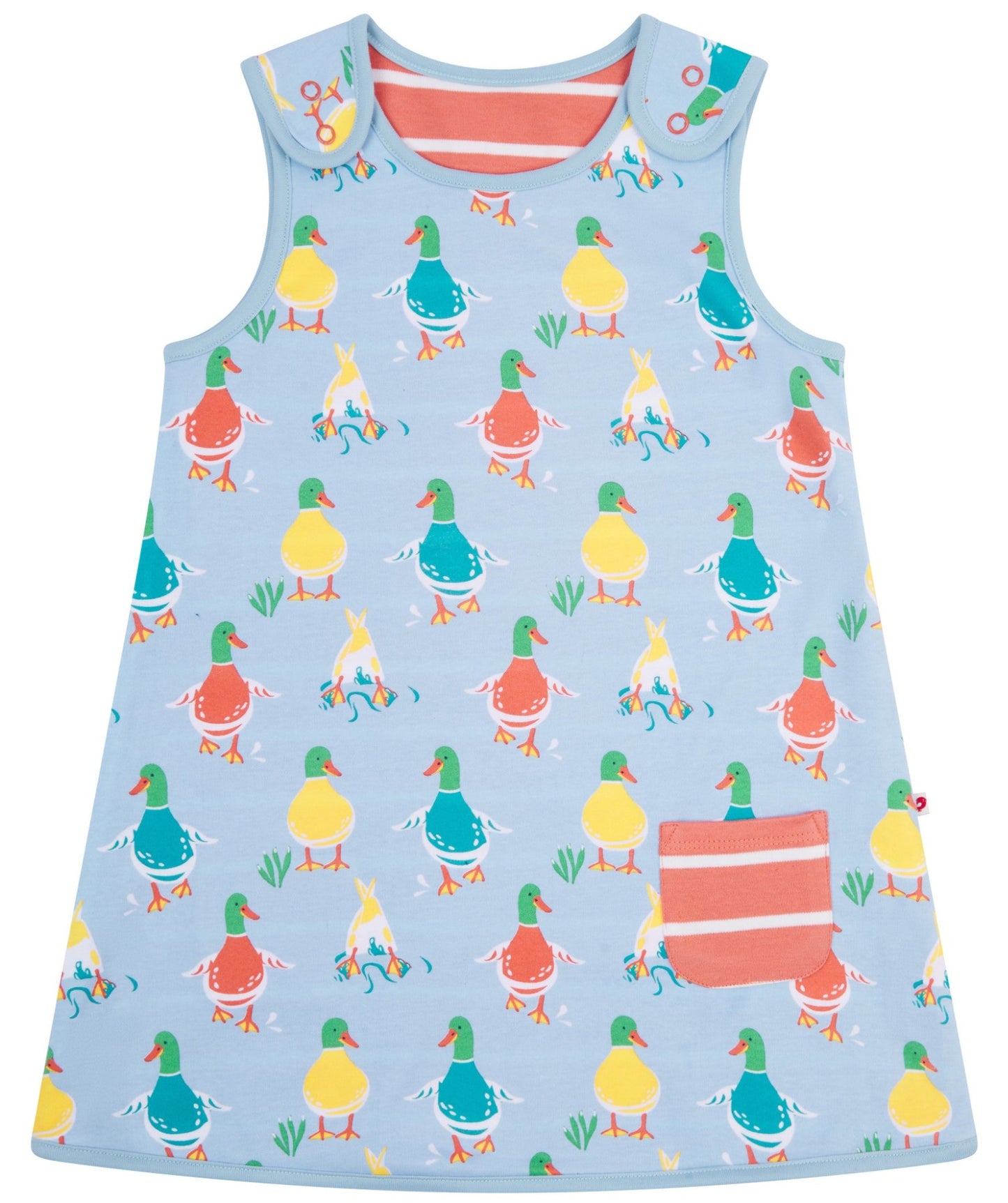 Piccalilly Reversible Dress - Duck Days