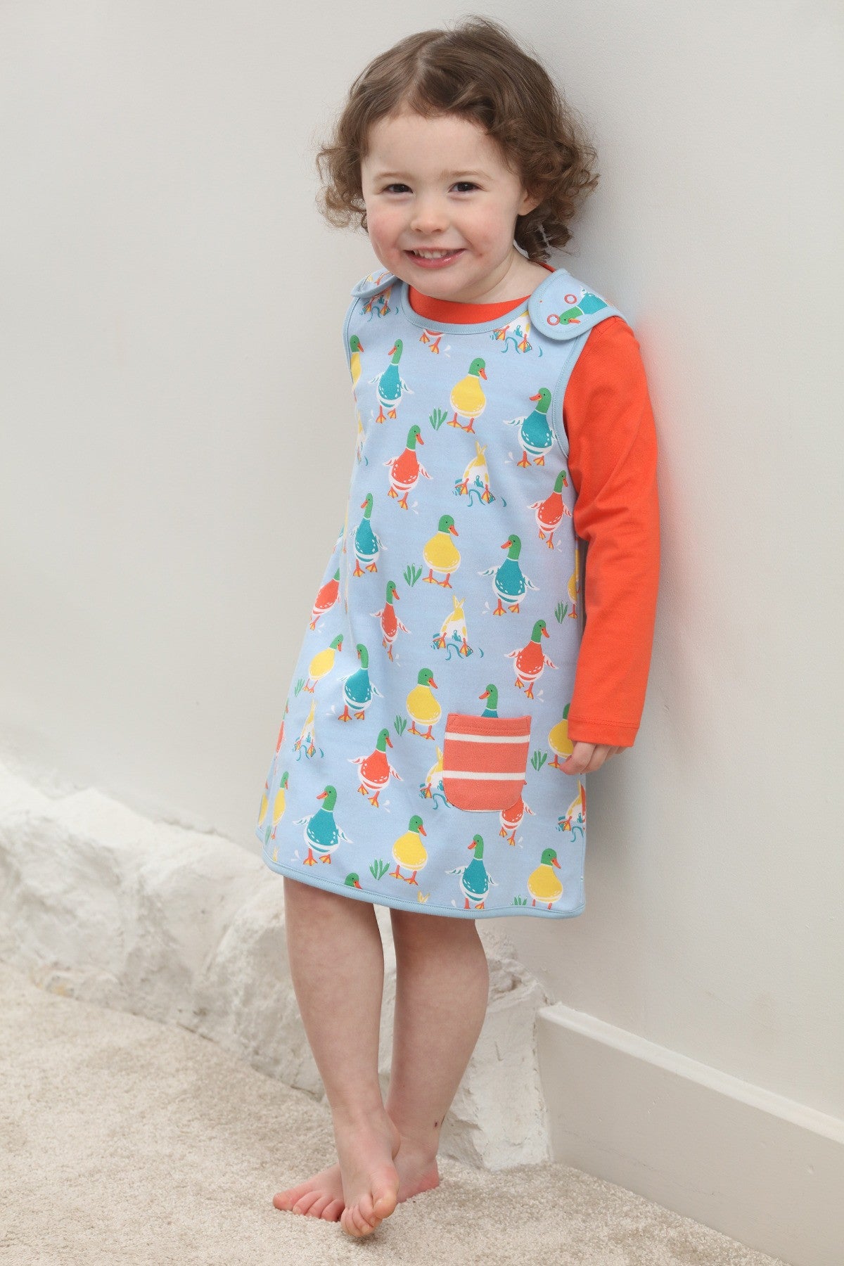 Piccalilly Reversible Dress - Duck Days