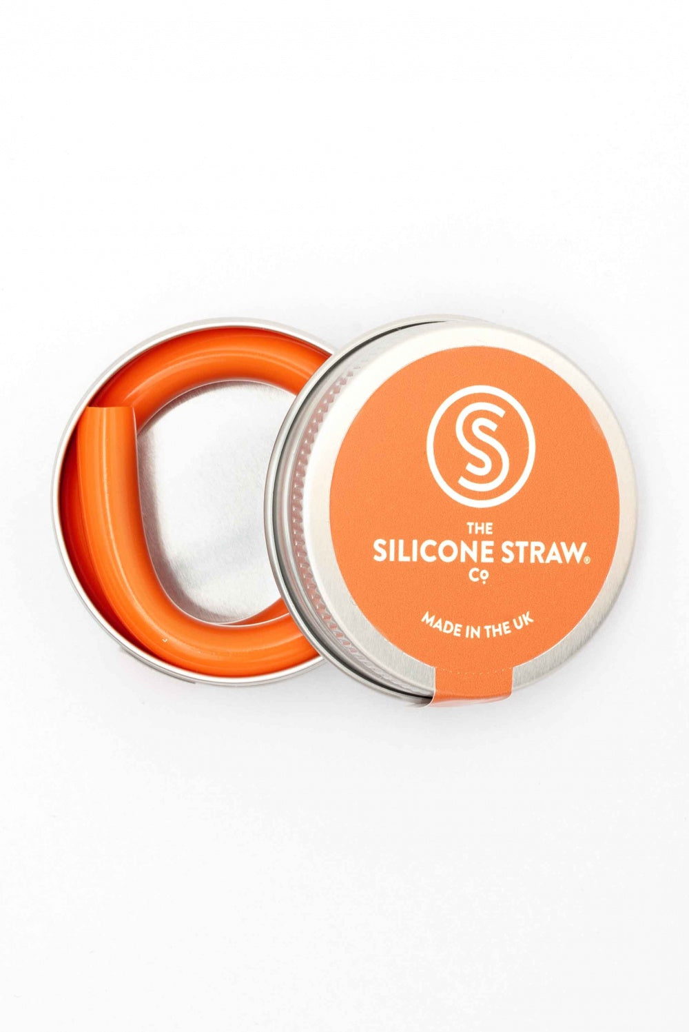 Reusable Silicone Straw in Travel Tin