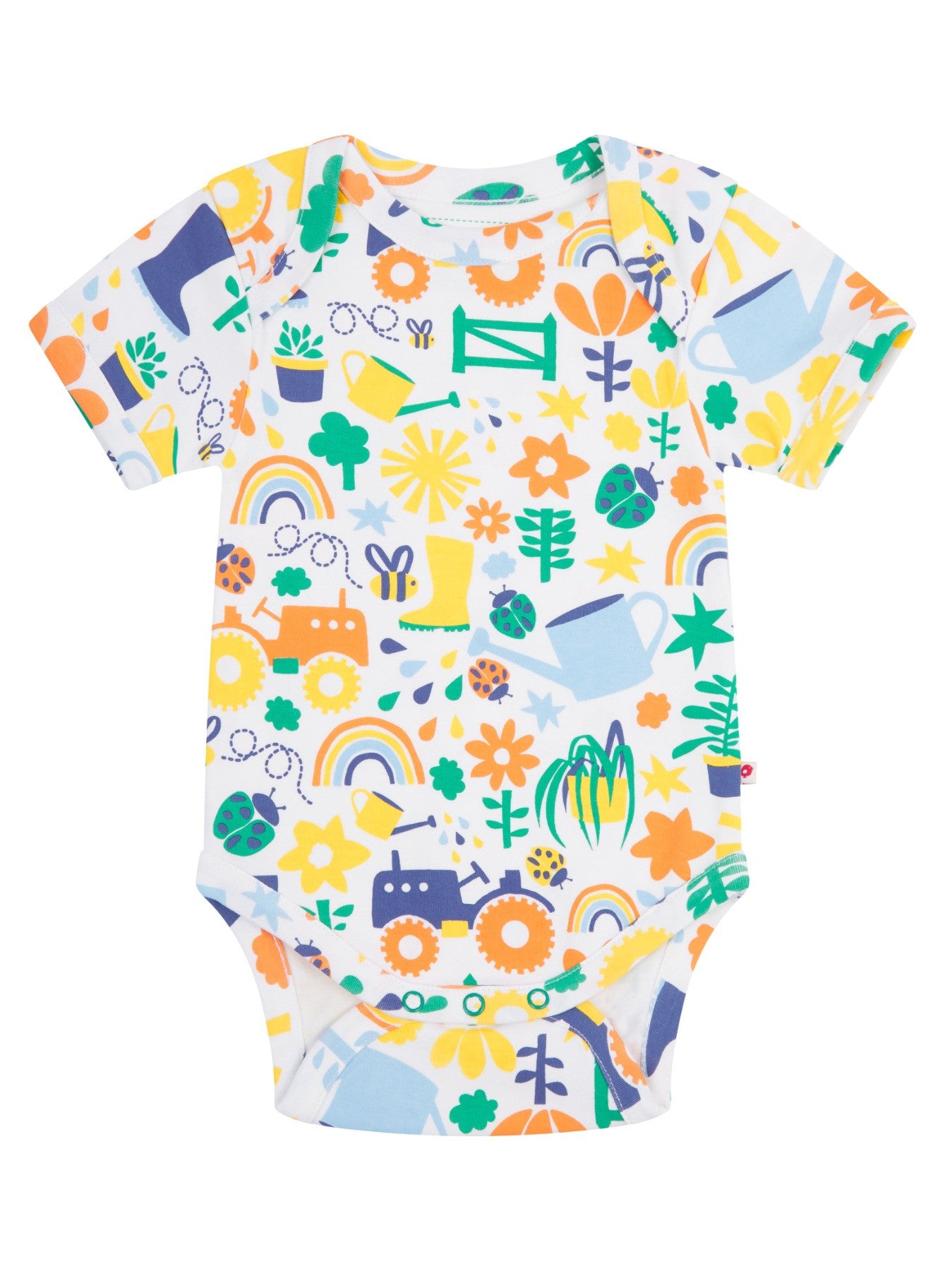 Piccalilly 2 Pack Baby Bodysuit - Potting Shed