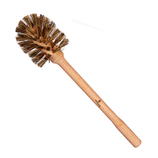 ecoLiving Plastic Free Toilet Brush - Larger Brush