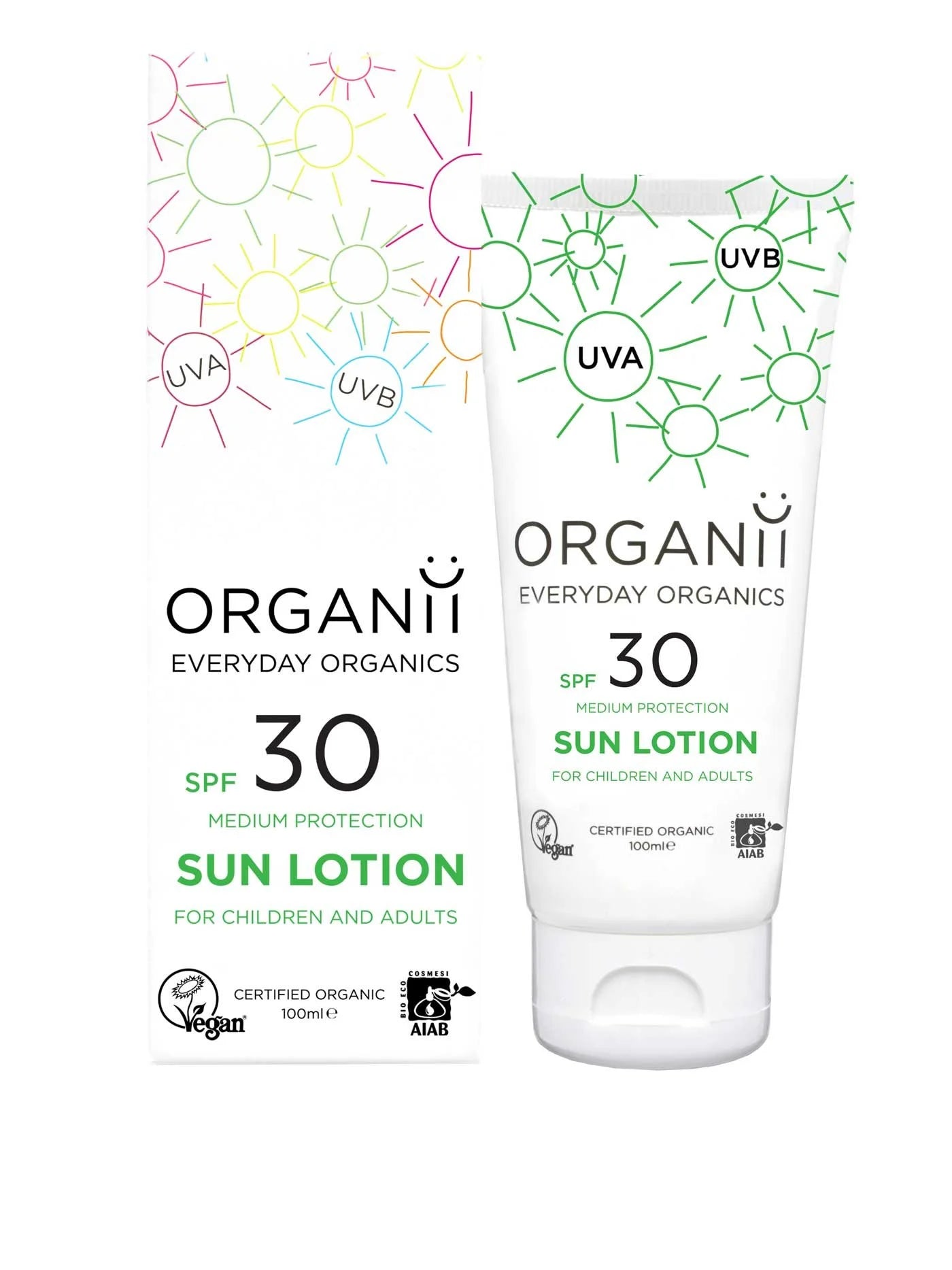 Organii SPF 30 Sun Lotion