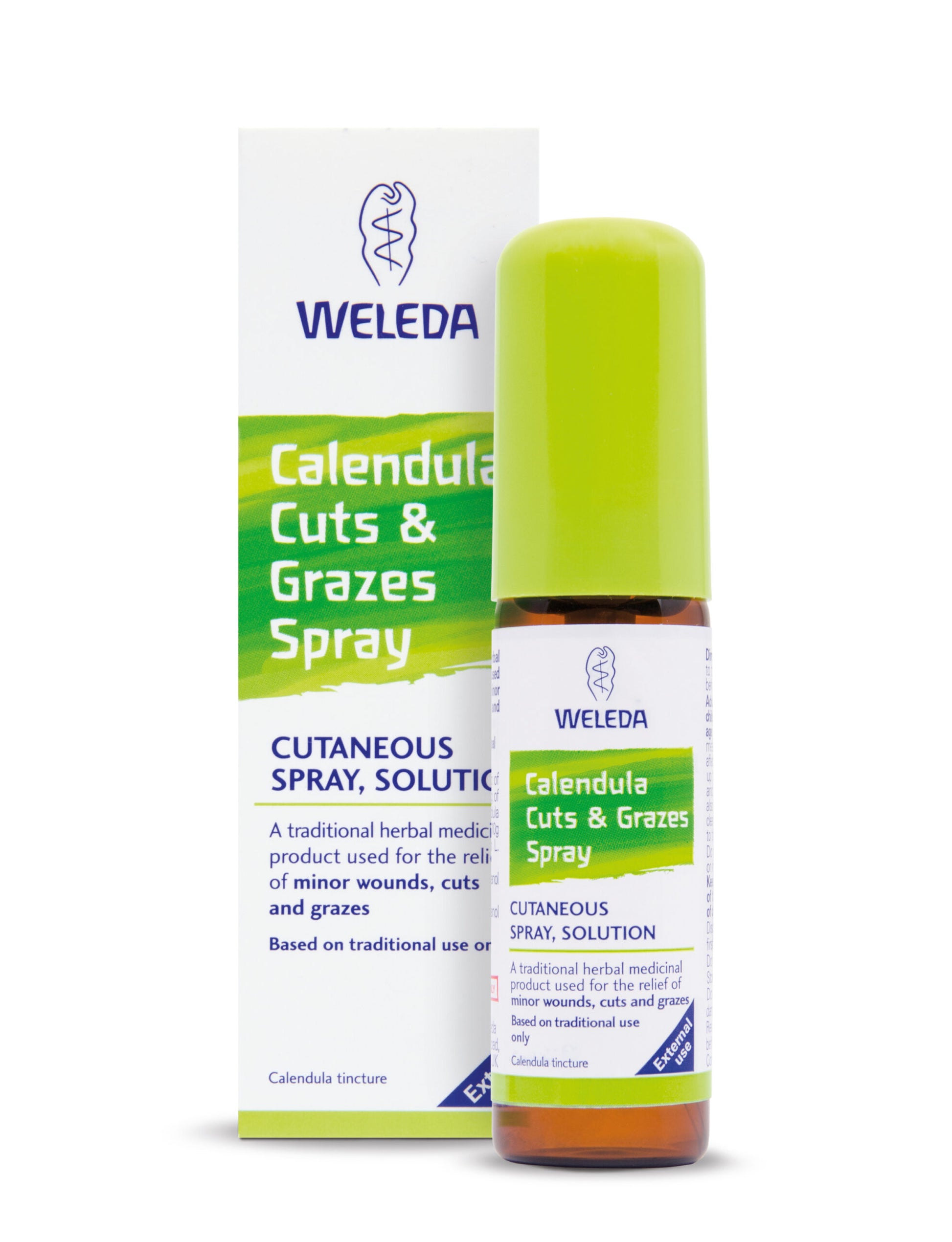 Calendula Cuts & Grazes Spray - 20ml - Bottle & Box