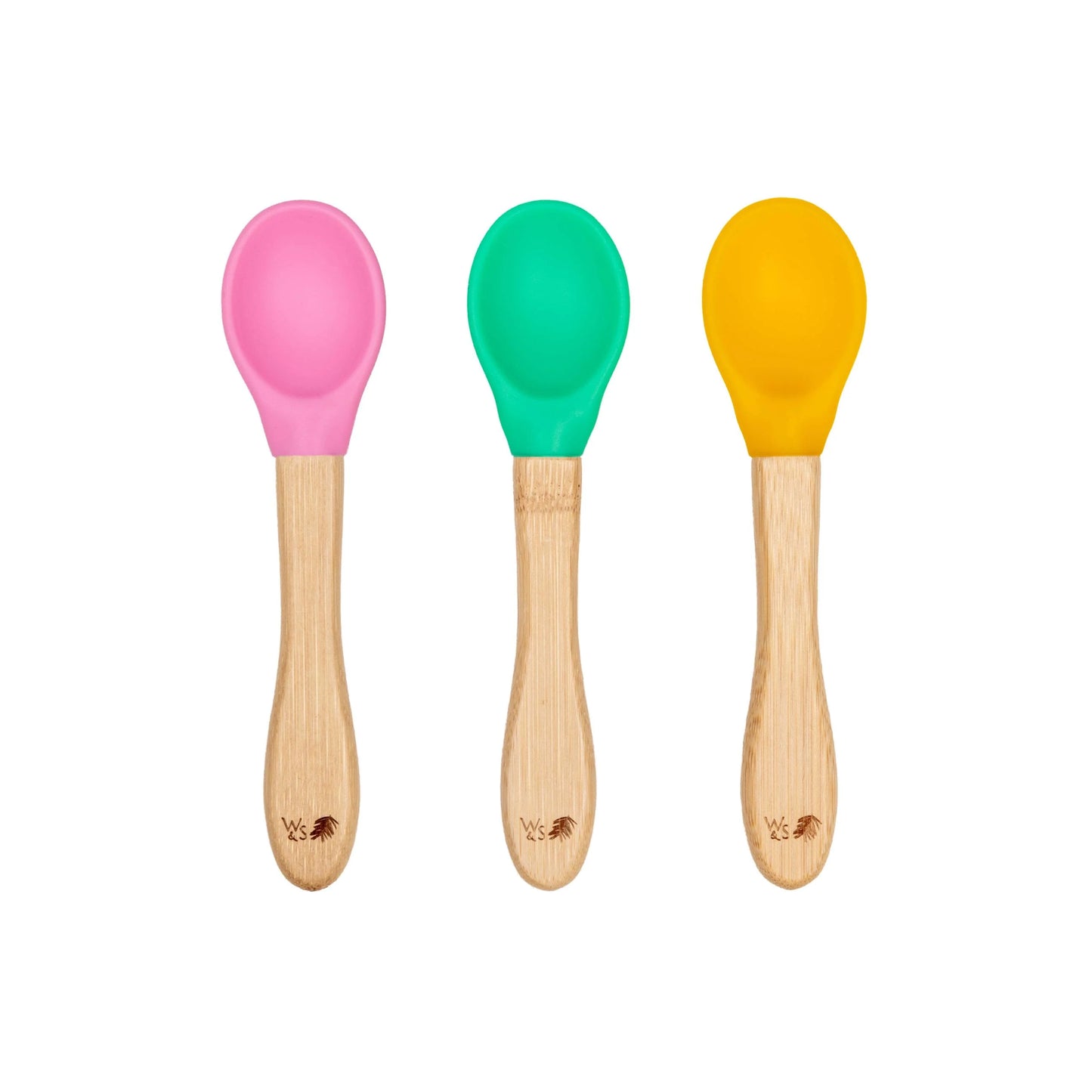 Wild & Stone Baby Bamboo Weaning Spoon Set